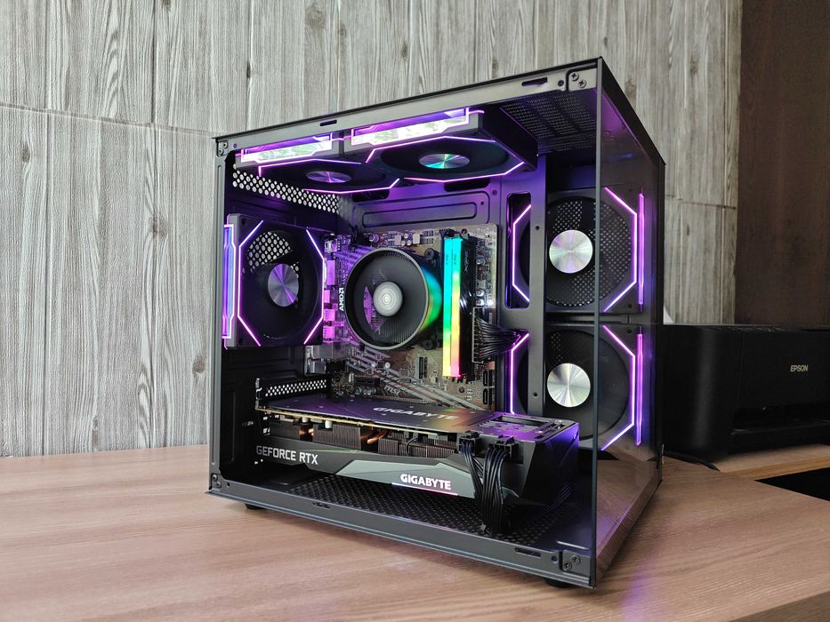 Геймърски компютър Ryzen 5 5500/RX 6600/16 GB RAM/512GB SSD