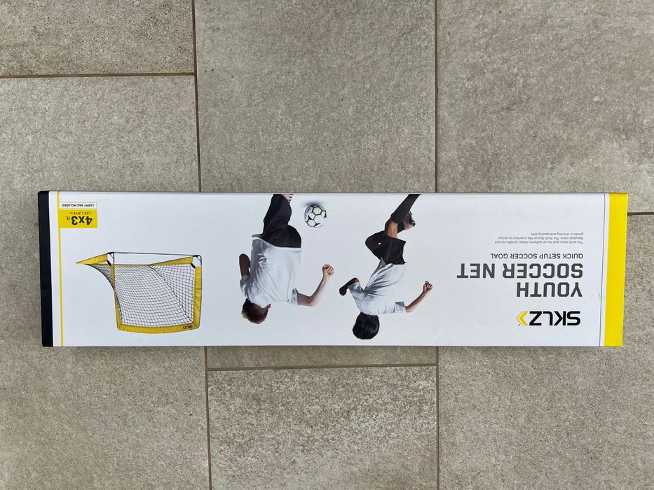 Футболна врата, деца игра футбол, 1.22 м / 91 см, с чанта за носене,