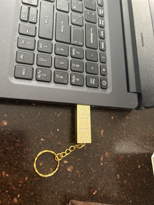 Флешка Золото 24 карата