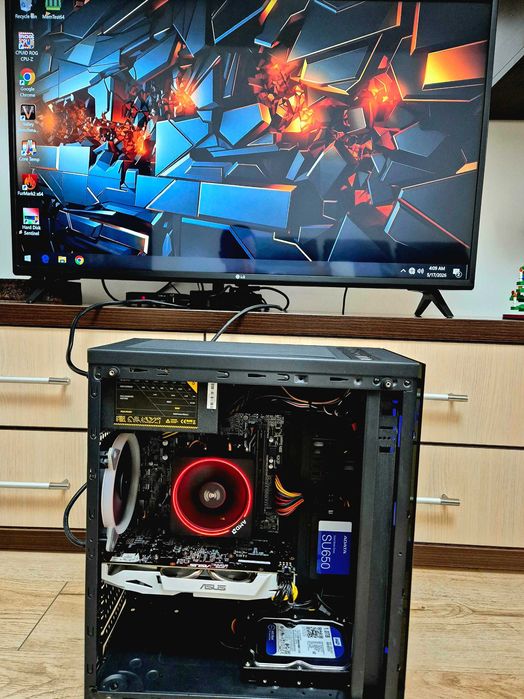 PC Ryzen 5 2400G / GTX 1060 6GB / 16GB RAM / SSD 500GB