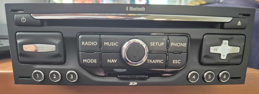 Радио Навигация за Ситроен Пежо Ц5 Х7 Harman Becker RNEG My way BE6450 RT4/RT5 Citroen C5 III X7 Radio CD Bluetooth