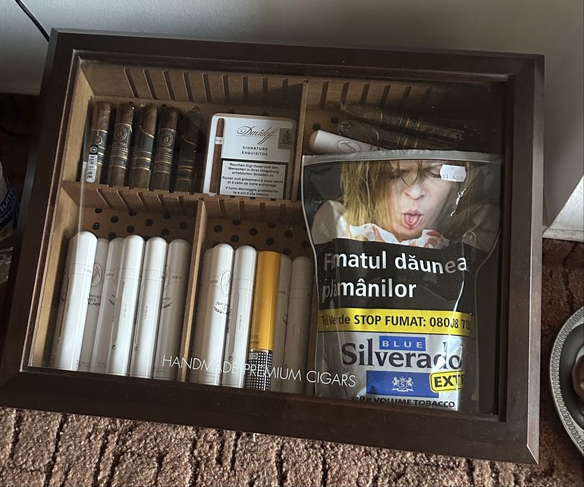 Aparat Automat Injectat, Tutun Silverado Blue