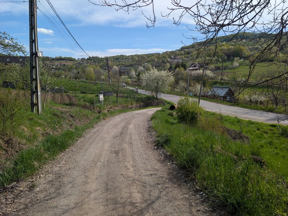 Teren de vânzare Valea Jelnii langa asfalt