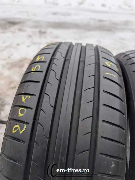 SET 2 Anvelope Vara 205/55 R16 DUNLOP Sport BluResponse 91V