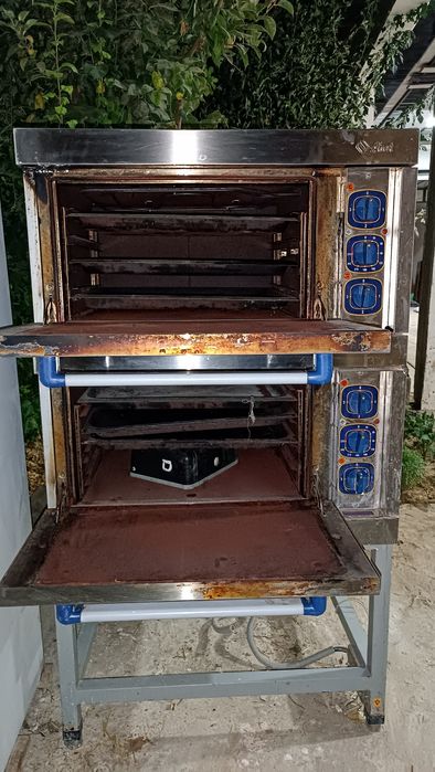 Расиски духовка. 3 фазали. Катта абёмли ташкилот ва ошхоналар учун