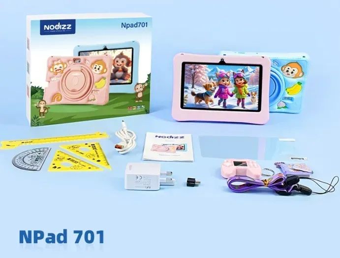 Bolalar plansheti Nodizz Npad 701 , 4/128 GB, Детский умные планшет