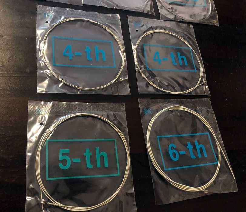 Set complet de corzi chitara electrica - 7 corzi - din spania