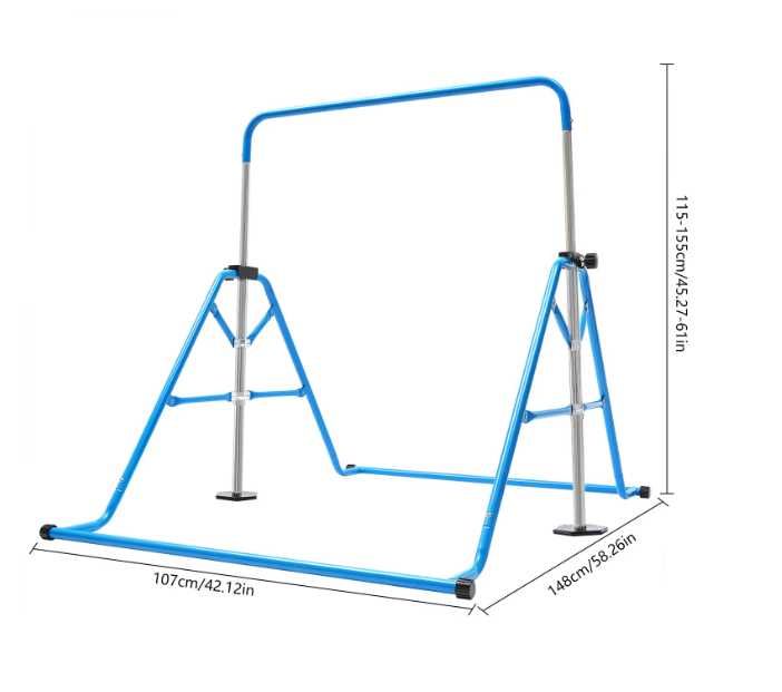 НОВО! Гимнастически лост за деца - Регулируем, висилка гимнастика деца