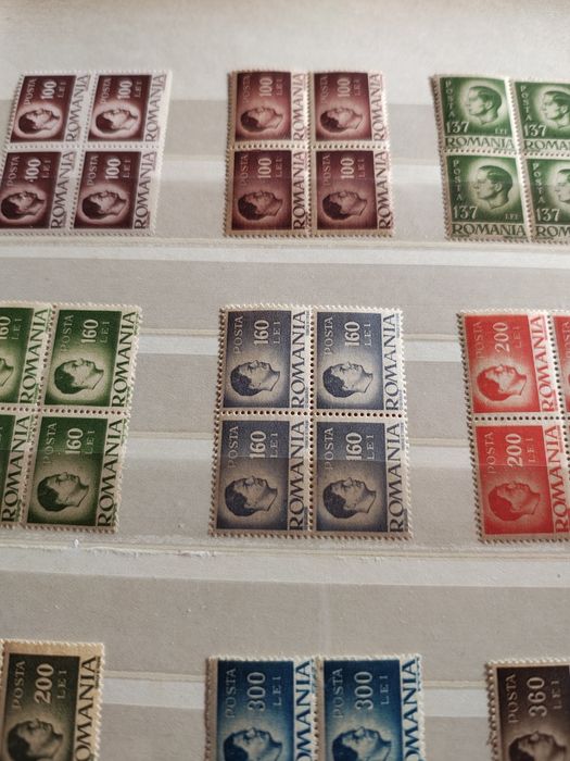 Timbre Romania  regaliste