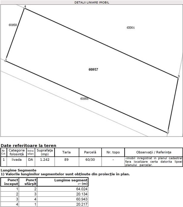 Vânzare teren intravilan + drum de acces – Baciu, jud. Cluj
