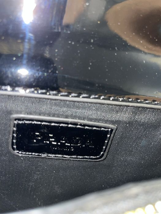 Geanta Prada Neagra Lucioasa