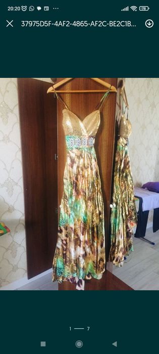 Платье красивое продам