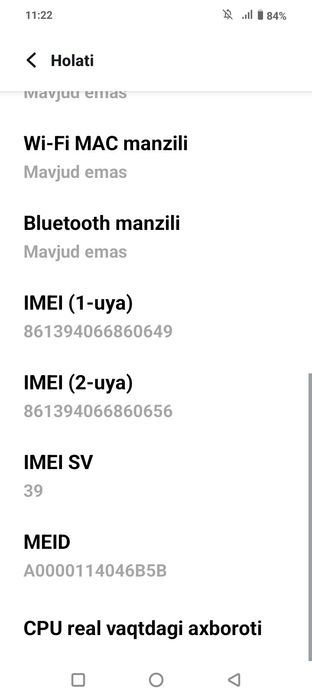 Y 17 S VIVO telefon yaxshi zur idyal telefon