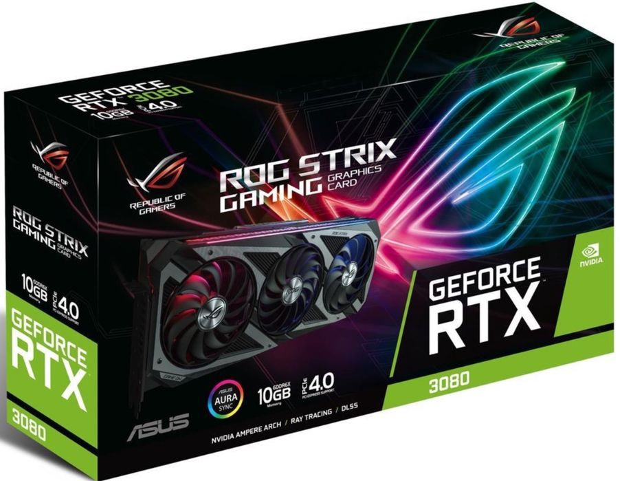 Видкокарта RTX 3080 ASUS ROG STRIX