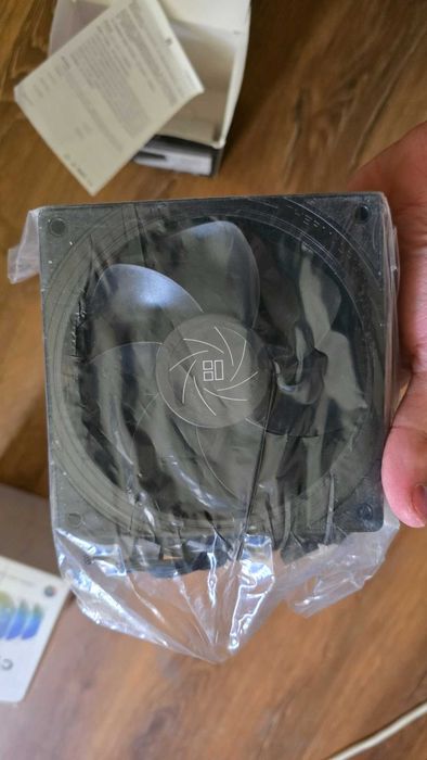Set 3x Cooler Fan Thermalright TL-S12R PWM 4 pini ARGB 120mm, negru