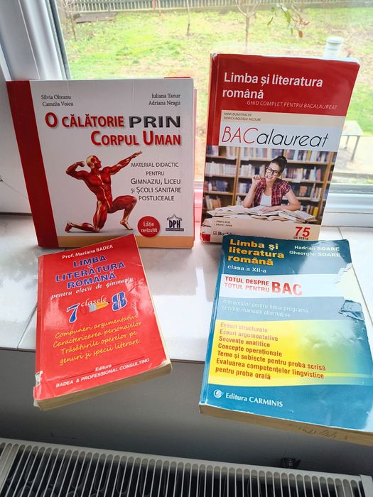 Set culegeri bacalaureat, liceu, școală, Booklet