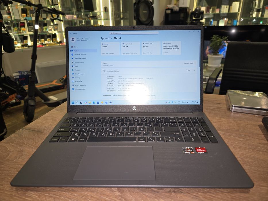 Лаптоп HP 15 F-D0006NU