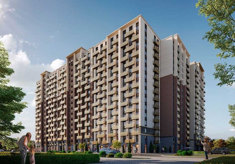 2-комн 39,7м² Яшнабад | 30% взнос | Ипотека | Альфроганус рядом.(XS)