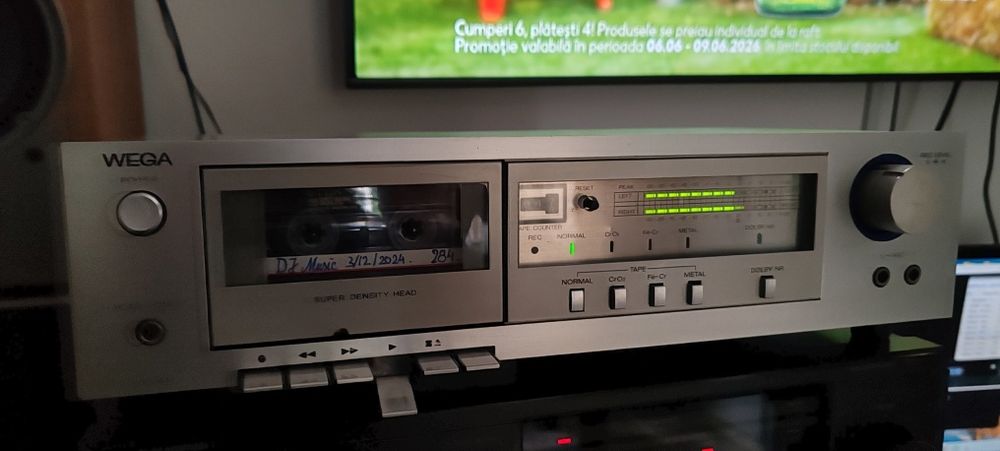 Magnetofon Philips și deck Wega