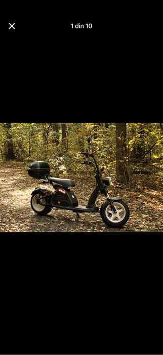 Vand/schimb Scuter electric stil Chopper 3000w baterie 32 Ah impecabil