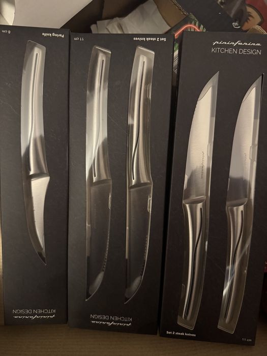 Set cutite cutit de bucatarie Pinin Farina design originale super pret