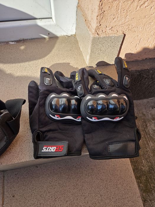 Set mănuși, ochelari  Casca moto/enduro/motocross/mtb/trotineta