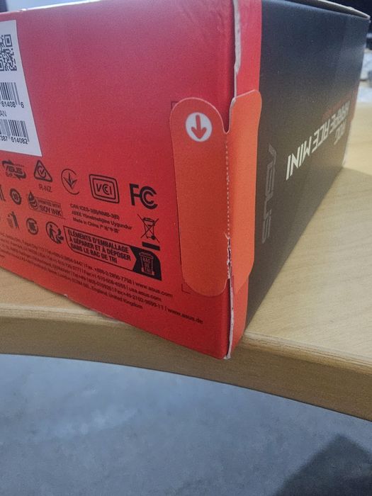 Mouse gaming wireless  Asus rog harpe ace mini,42000dpi,white