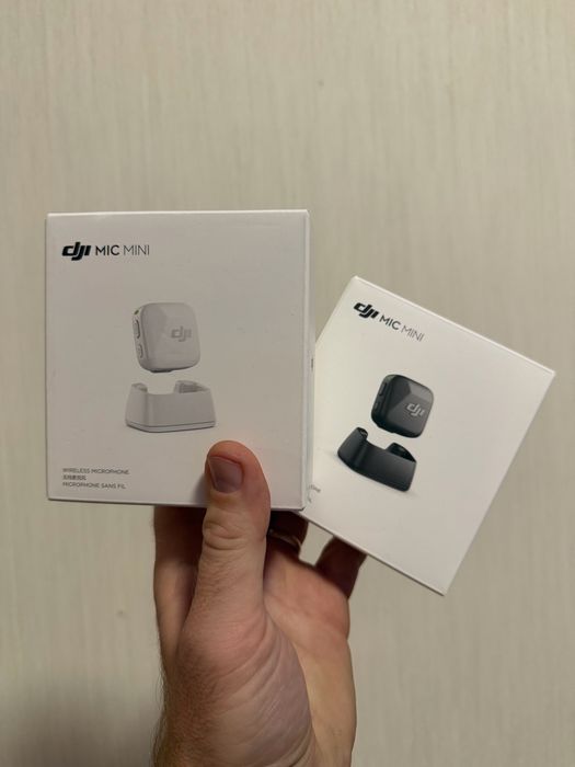 Microfon wireless DJI MIC Mini, 1x microfon, 1x incarcator, Wireless
