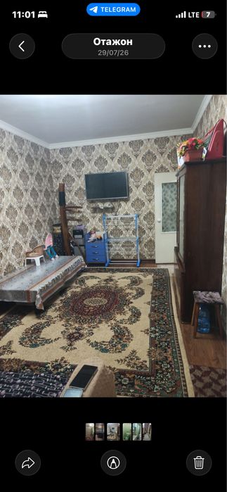 Продается квартира Массив феруза 1-комнатная