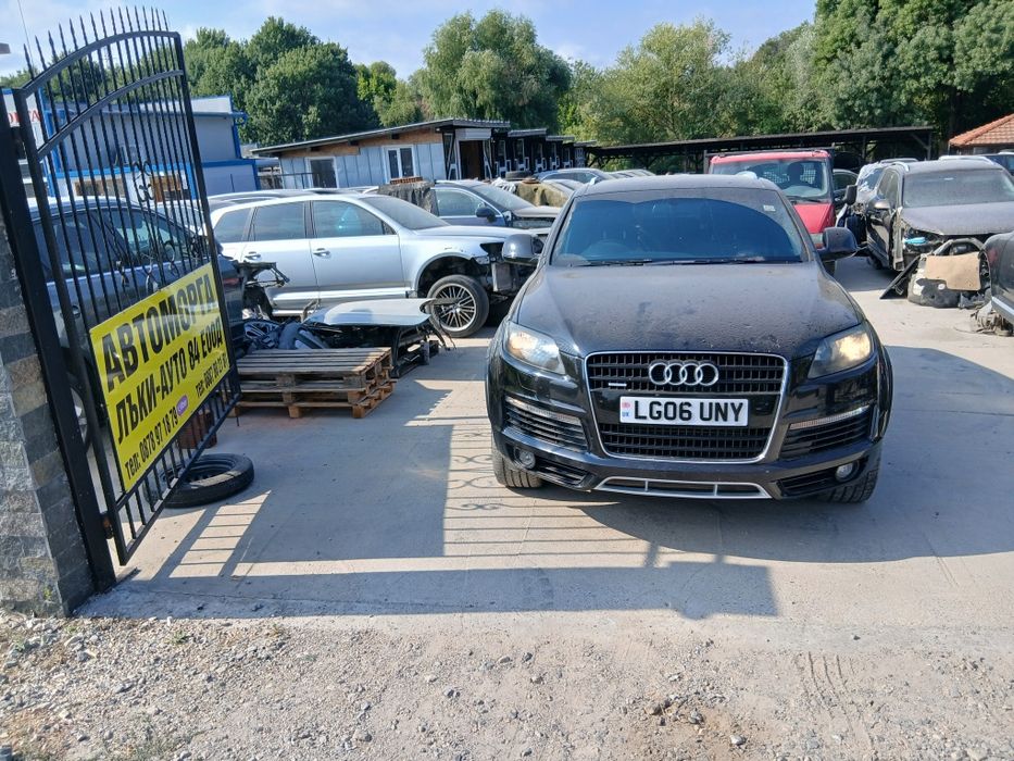 Audi Q7 3.0 TDI V6 , 2006г. BMK мотор ,225 к.с , 25 броя на части.