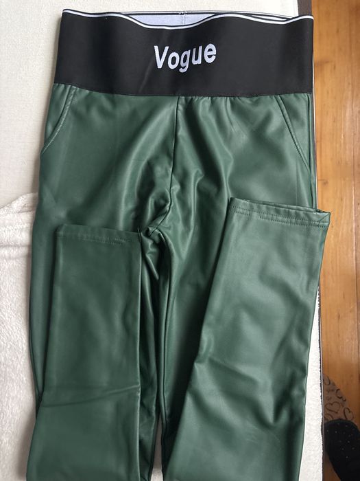 Дамски кожен ватиран клин