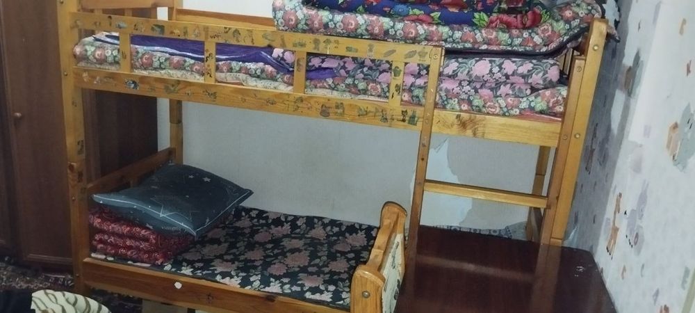 2 etajli kravat yogochdan yasalgan