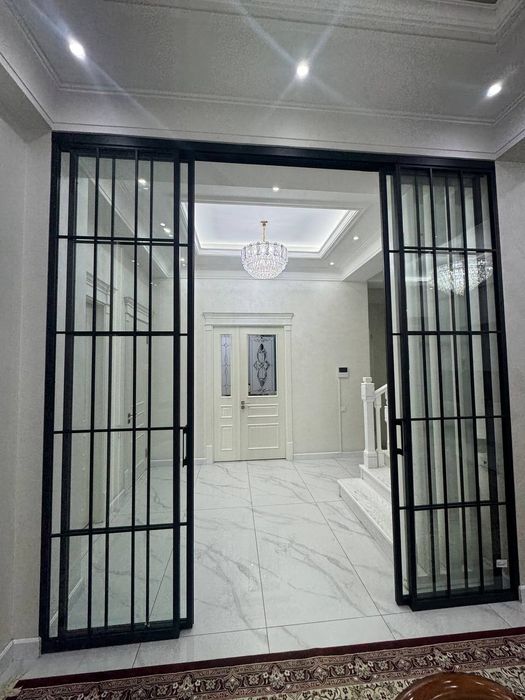 Раздвежная дверь/ Межкомнатная дверь/Купе дверь/Гармошка двери