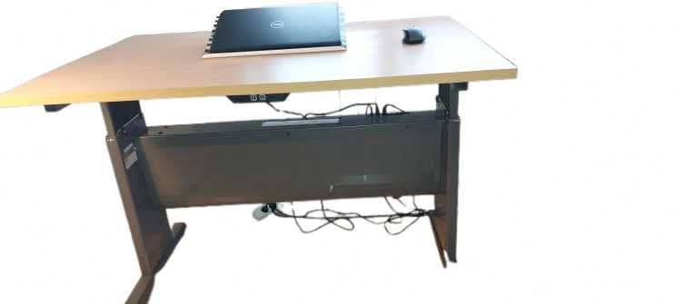 Set masa reglabila si scaun ergonomic refurbished + Cadou