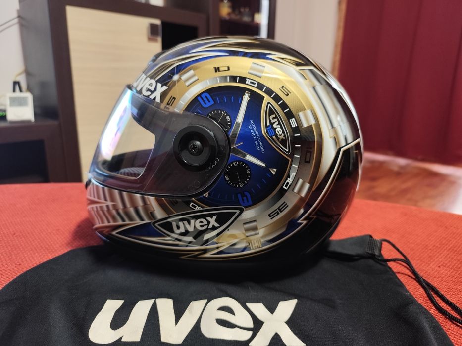 Vând cască moto Uvex Comanche, mărimea S (55–56) că noua Polycarbon