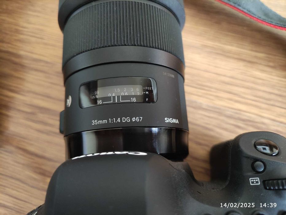 Canon 6D Mark II Нов + Sigma 35mm 1.4 Нов