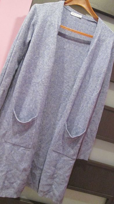 cardigan albastrui cu buzunare S/M