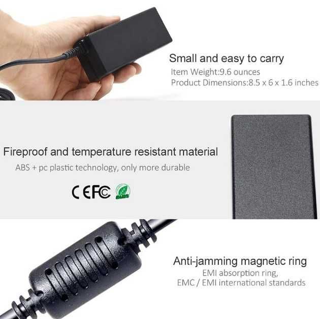 Зарядно за лаптоп HP 19.5V 3.33A 65W, устройство за лаптоп HP Pavilio