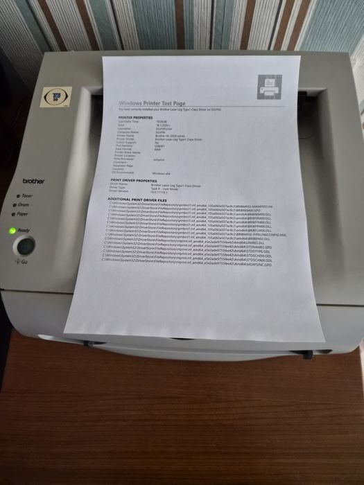 Лазерен принтер Brother HL-2030 – работи, домашна употреба