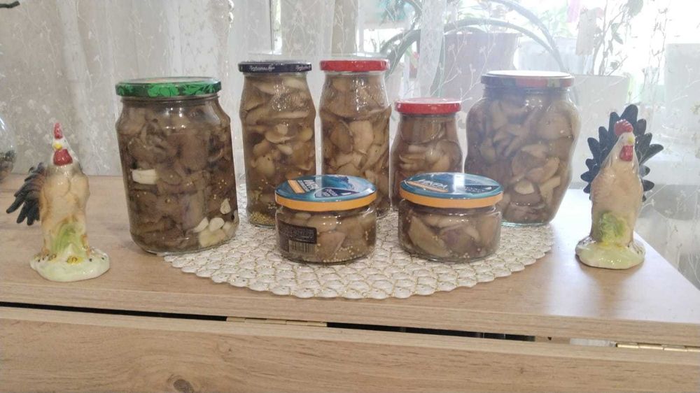Грибы маринованные