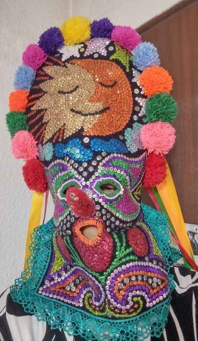 Кукерска маска, гугла, нова, Сурва, маскарад, декорация, арт