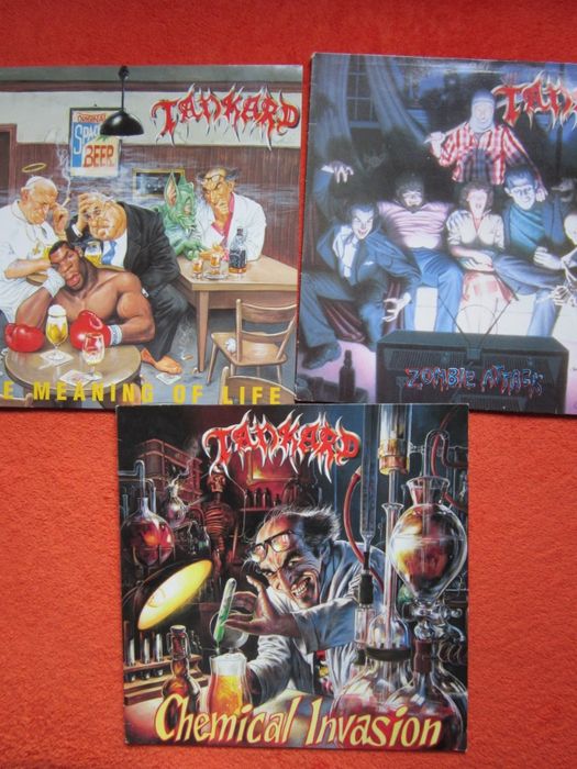 rar Tankard Chemical Invasion, Zombie Attack Germany1987