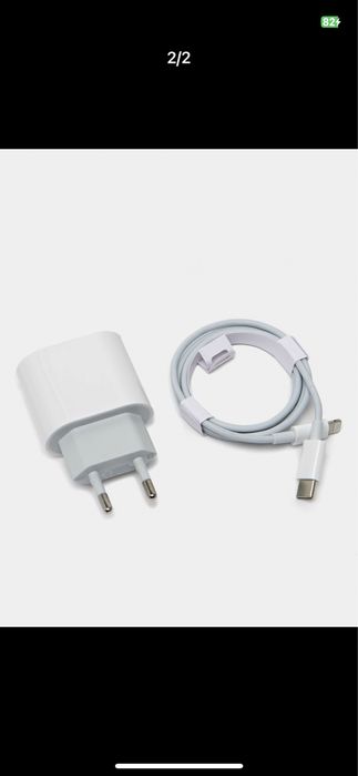 Zaryadlovchi qurilma iphone uchun TypeC bloki,PD,Type-C/lighting kabel