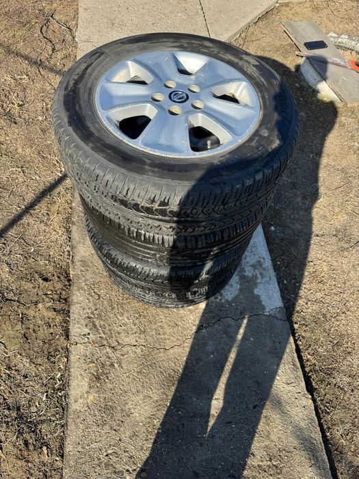 Продам титновые диски с резинами