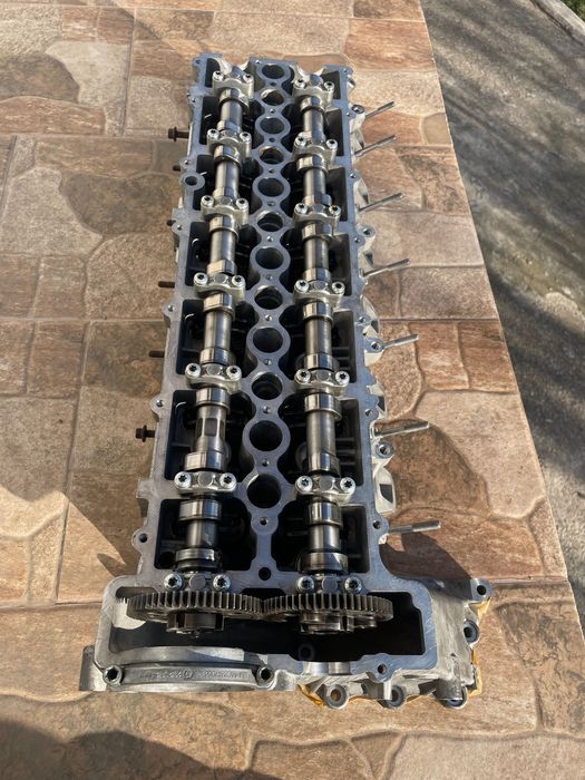 Ревизирана глава! BMW M57 286 – нови водачи,гумички,шлайф нап. клапани