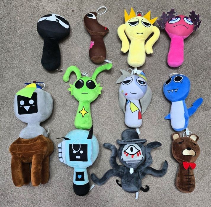 Мягкие Детские Игрушки Sprunki (Спрунки) Новые