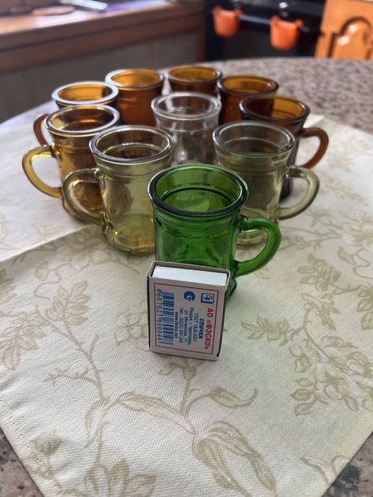 Стаканы стеклянные для кофе