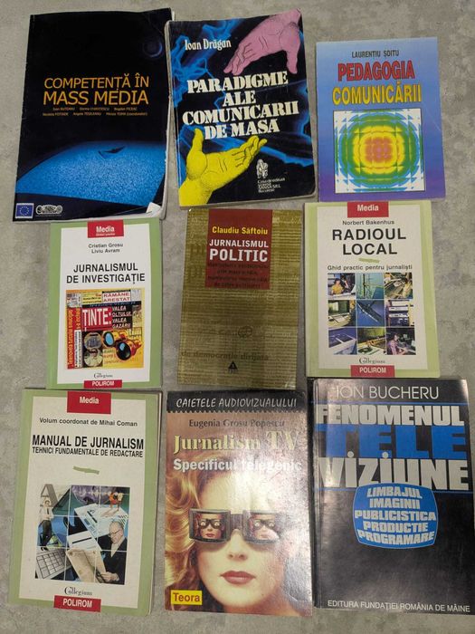 Cărți de comunicare, jurnalism, publicitate, relații publice