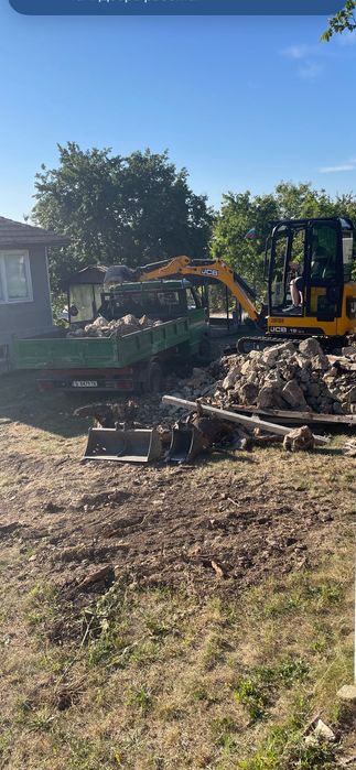 Услуги с мини багер