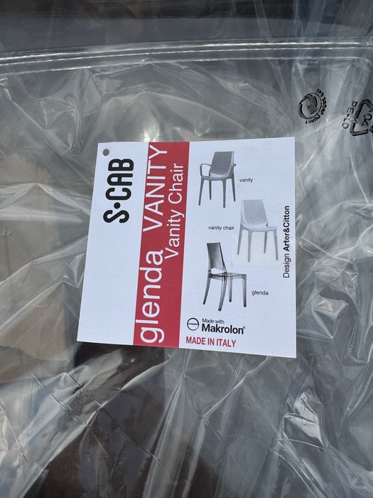 Scaun Scab din policarbonat transparent